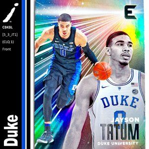 Duke Blue Devils (Jayson Tatum) - CBKBL [5_3_JT1]